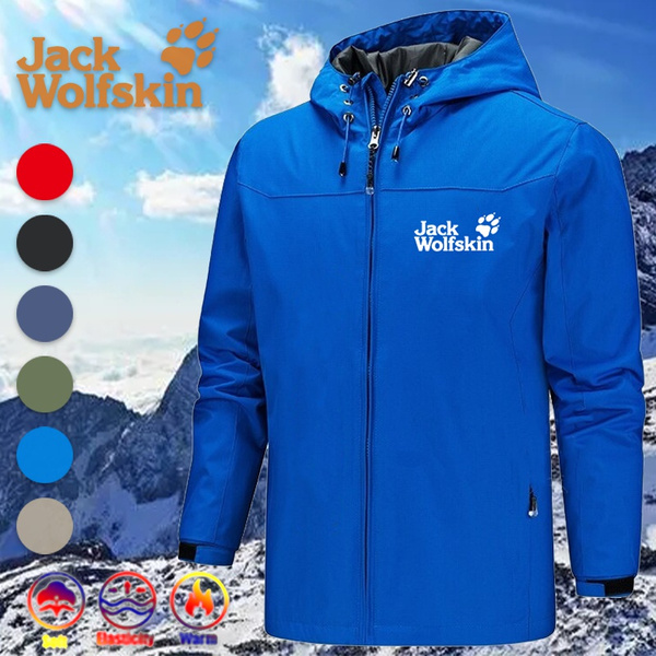 Classic Fashion Brand Jack Wolfskin Jacket Men's Sportswear Hooded Soft  Shell Jacket Mountaineering Jacket Windbreaker Outdoor Sports Jacket 6  Colors Size S-5XL | Wish