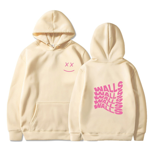 Harry Styles Merch Louis Tomlinson Smile Walls Hoodies Women Harajuku  Sweatshirt Streetwear Hoodie Kawaii Cartoon One