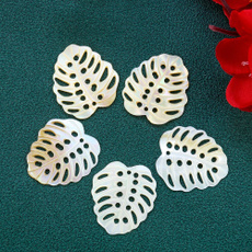 leaf, Joyería de pavo reales, Earring, seashell