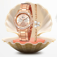 Fashion, rosegoldwatch, gold, Bracelet Watch