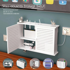 Box, routershelf, wallmountedholder, plugboardbracket