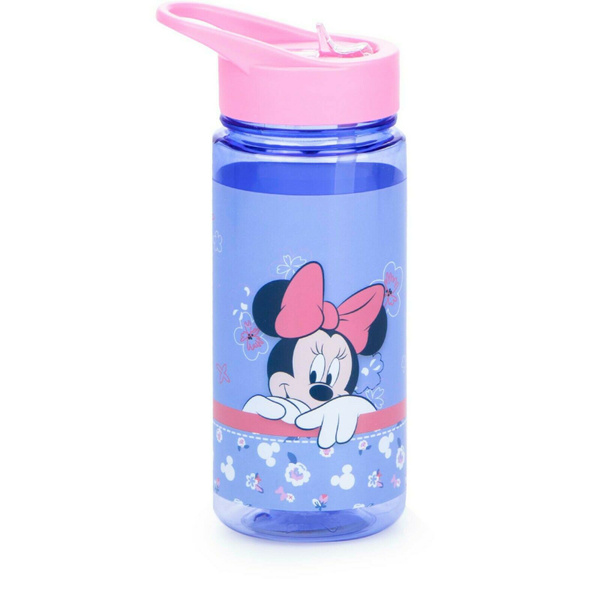 Minnie Mouse Kids Character Scooli Aero Bottle With Integrated Straw ...