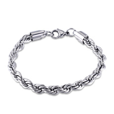 Charm Bracelet, Titanium Steel Bracelet, Chain, Stainless Steel