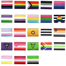 rainbow, ironon, gay, Hats