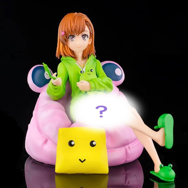 New Arrival Anime A Certain Magical Index Misaka Mikoto Frog Cape PVC ...