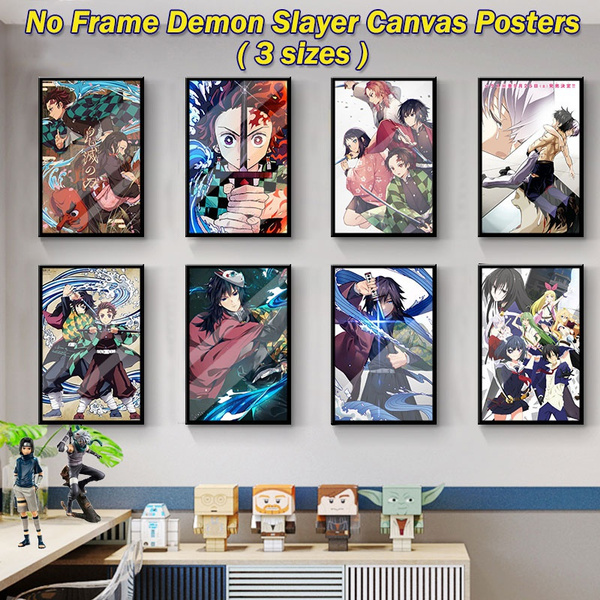 66 Kind No Frame Demon Slayer 鬼滅の刃 Anime Oil Painting Posters Paintings  Wall Decorations Canvas Decorative Paintings Anime Surround (Waterproof) HD  Anime Posters | Wish