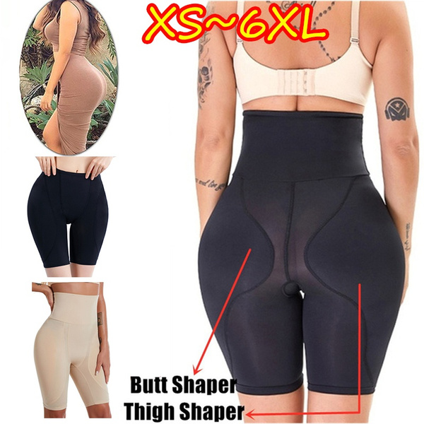 Women Tummy Control Shorts Slim Shaper Padded Fake Ass Butt Lifter Hip  Enhancer