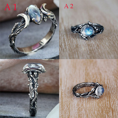 Fashion, wedding ring, Simple, sterling silver