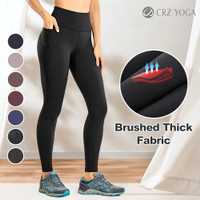 Wish Avis clients: CRZ YOGA Women's Matte Brushed Workout Leggings