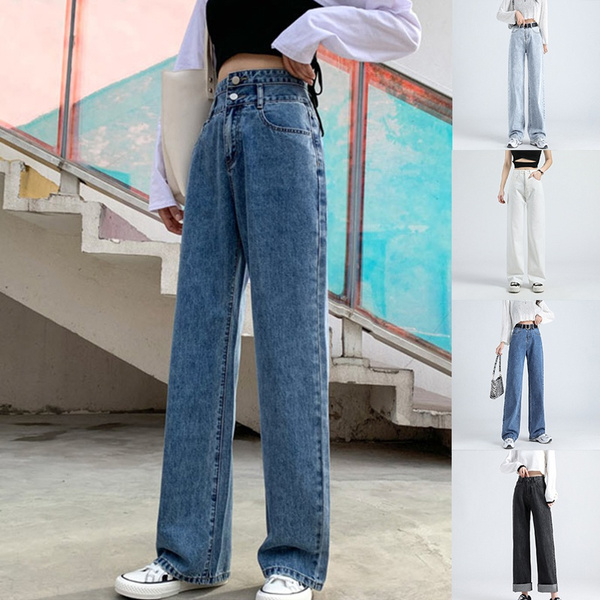 Female Jeans Trousers - Temu United Kingdom