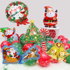 christmasballoon, aluminumfoilballoon, Christmas, Aluminum