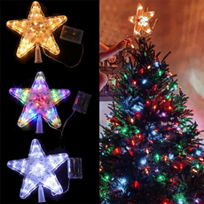christmastreelight, Star, christmastreestartopper, fairylight