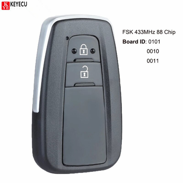 Chiave Telecomando 3 Pulsanti 433 MHz FSK Per Mitsubishi ASX Lancer Outlander 2012-2015 – Chip PCF7952A