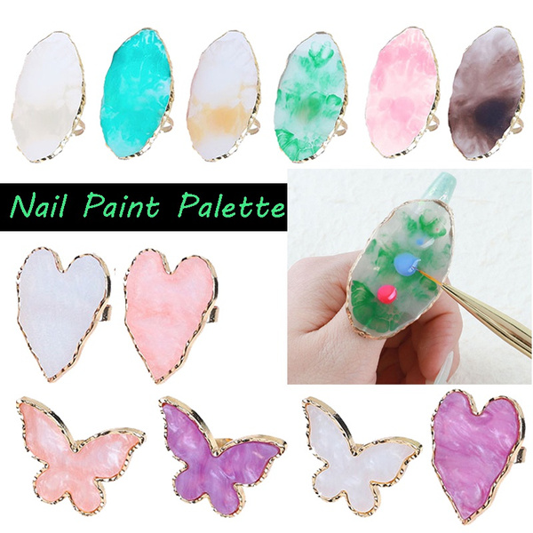 Makeup Mixing Palette Mixing Palette Mixing Plate Colorful Butterflies 