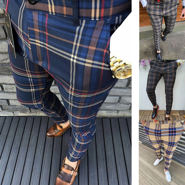 Grey Formal Trouser Plaid Pants Fashion Tips With White Shirt Formal Wear  Men Aesthetic  Formal wear casual wear mens style Mens pants fashion