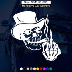 carbodysticker, autosticker, skull, Car Sticker