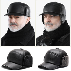 Hombre, thickenwarmhat, earprotectioncasquette, capformenwithearflap