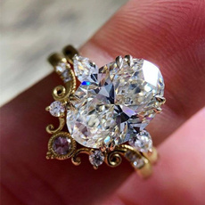exquisite jewelry, gold, promise rings, Elegant