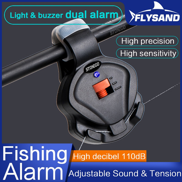 NEW Fishing Bite Alarm Electronic Fish Alarm Bite Sensor Indicator Alarm  Fishing Bite Sound Alert Sensitive Indicator Stonego Fishing Bait Alarm  FLYSAND Fishing Accessories