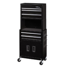 Storage & Organization, Tool, Cabinets, black
