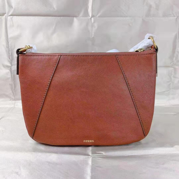 Fossil SHB2656213 Skylar Crossbody Shoulder Bag Brown Leather