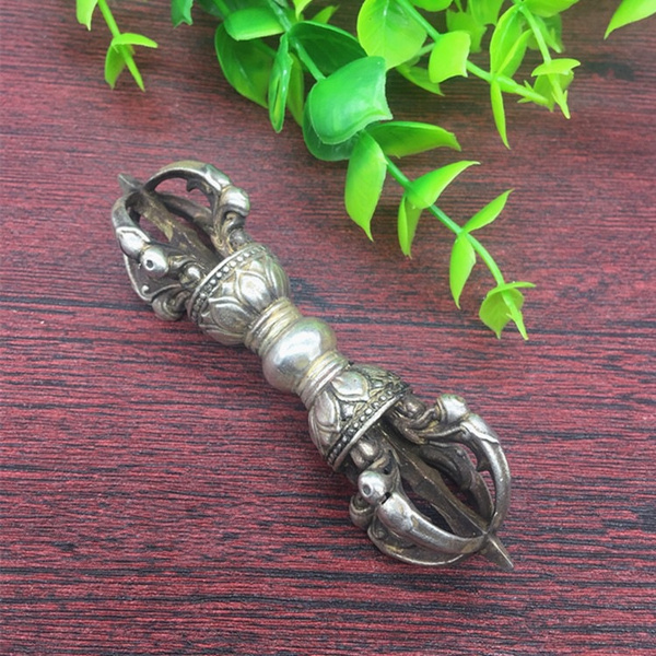 Antique antique bronze collection, brass cuproniel silver-plated ...