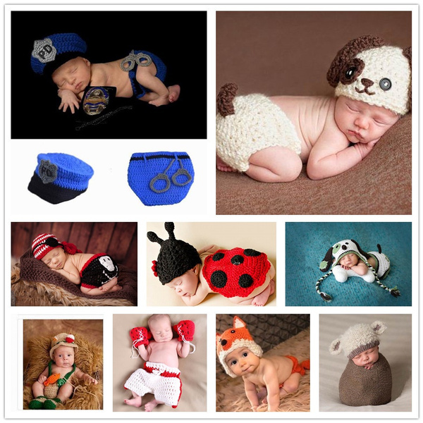 Crochet baby outlet animal outfits