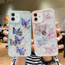 blingglitterbutterflyphonecase, butterfly, Cases & Covers, Bling