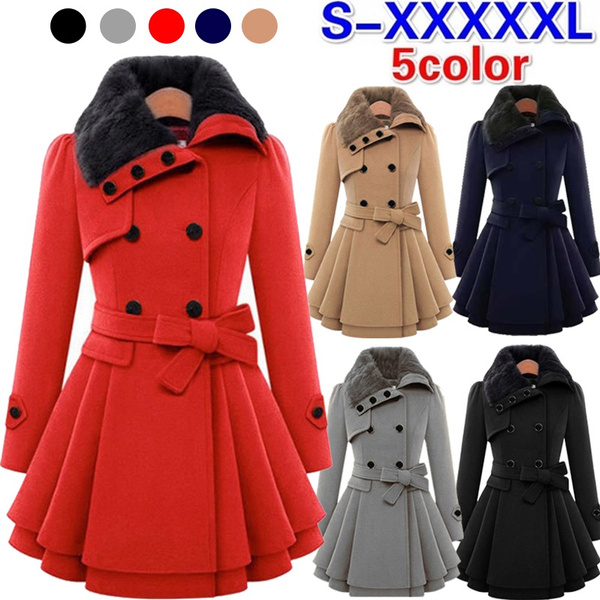 BRAND NEW IN STOCK) Korean designed and made Merad Mid-Length Woolen Jacket  Women Small High-End Single-Sided Dragon Phoenix Woolen Loose Autumn Winter  Thick Wool Coat, Women's Fashion, Coats, Jackets and Outerwear on