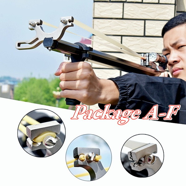 Powerful Telescopic Fishing Slingshot Portable Slingshot Rifle Slingshot  Bow Outdoor Hunting Shooting Fish Accessories