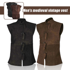 Vest, Waist Coat, Medieval, leather