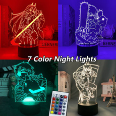 chainsawmanlight, Night Light, Colorful, Interior Design
