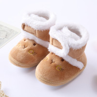 Ohwawadi Infant Baby Slippers Girls Boys Booties Warm Baby Socks Shoes Newborn Crib Shoes Baby Footwear Prewalkers 