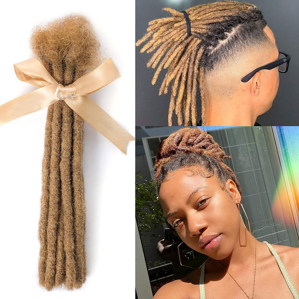 Honey Blonde Human Hair Dreadlock Extensions 20 Locs Width Human Hair Loc Extension Permanent Dreads Extensions for Women, Men (18 INCH, 27#) | Wish Honey Blonde Human Hair Dreadlock Extensions 20 Locs Width Human Hair Loc Extension Permanent Dreads Extensions for Women, Men (18 INCH, 27#) | Wish
