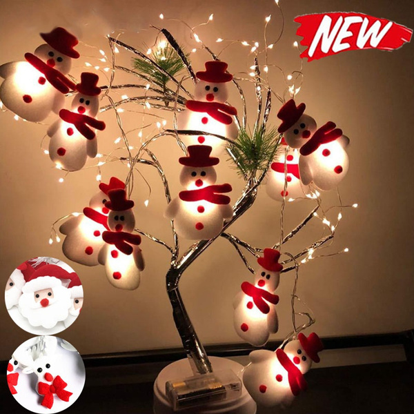 Elk Gets Christmas Lights 2022 30M 20Led Snowman Elk Santa Claus Christmas Tree Led Garland String Light  Christmas Decoration For Home 2022 Christmas Ornaments Natal New Year | Wish