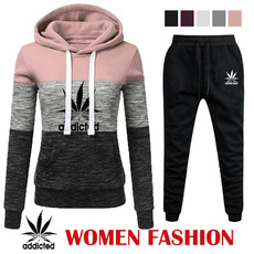 sportsuitswomen, tracksuit for women, Two-Piece Suits, Sleeve
