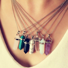 Chain Necklace, quartz, Jewelry, Chain