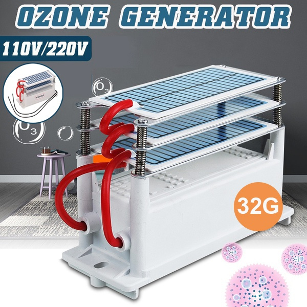 Ozone 32g/h Generator Formaldehyde Remove Air Filter Purifier for Home Car L1N7 