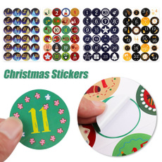 packagingsticker, Christmas, packagingdecor, Stickers