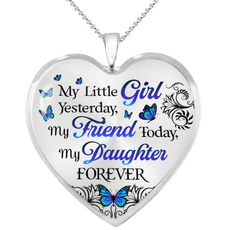 Heart, daughter, Jewelry, Gifts