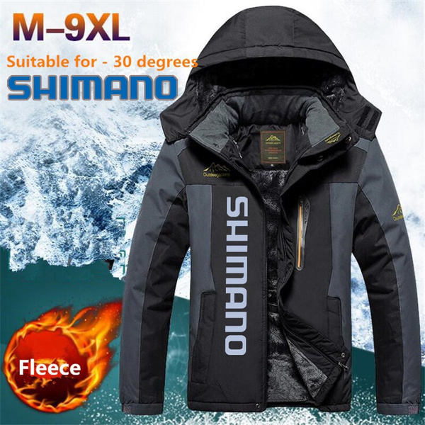 2022 NEW Shimano Fishing Clothing Winter Autumn Winter Waterproof Warm Fishing Jackets Men