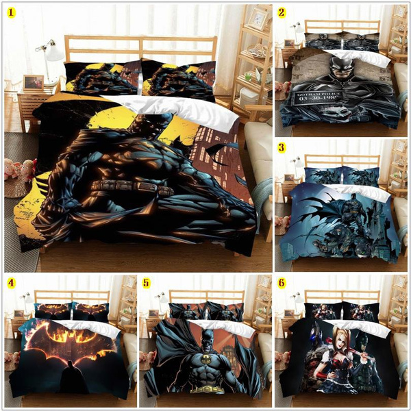 Superhero Batman 3d Print Bedding Sets, Superhero Bed Set Queen