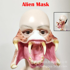alienmask, latex, Masquerade, Masks