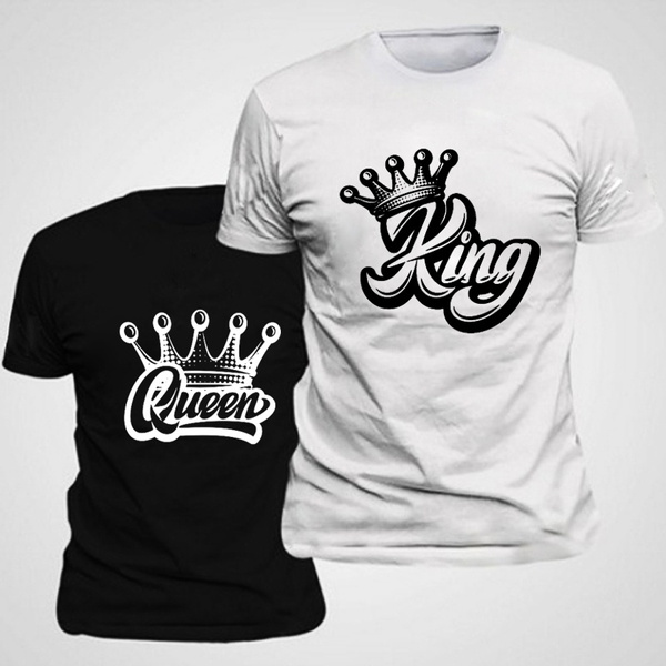 King \u0026 Queen Couple Matching Shirts 