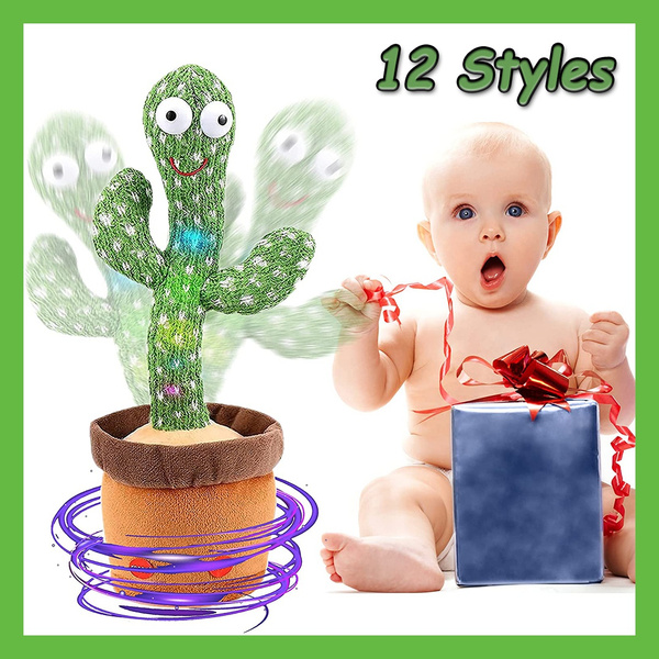 Dancing Recording Cactus Plush Children's Toy Learn To Speak And Sing