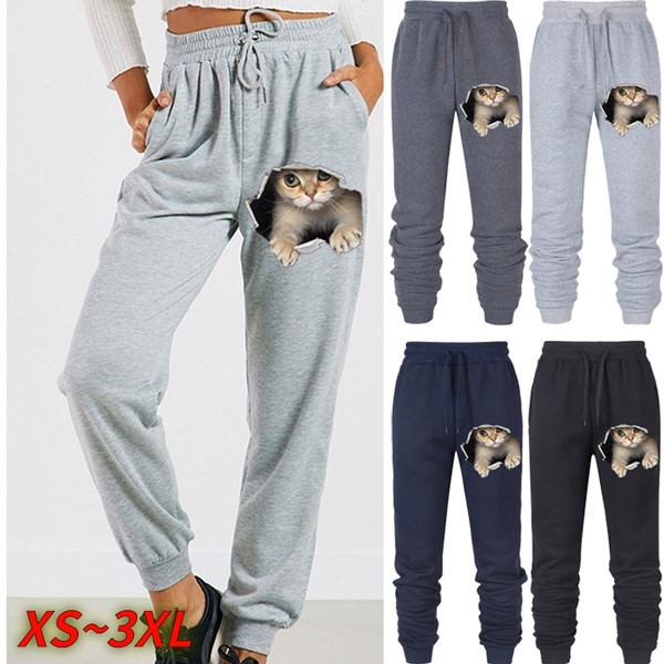 Clothes Bottoms Loose Fit Sweatpants 
