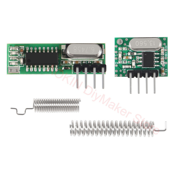 1/2set 433 Mhz Superheterodyne RF Receiver and Transmitter Module ...