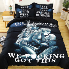 skullbedding, skull, comfortbedding, quiltcoverbed