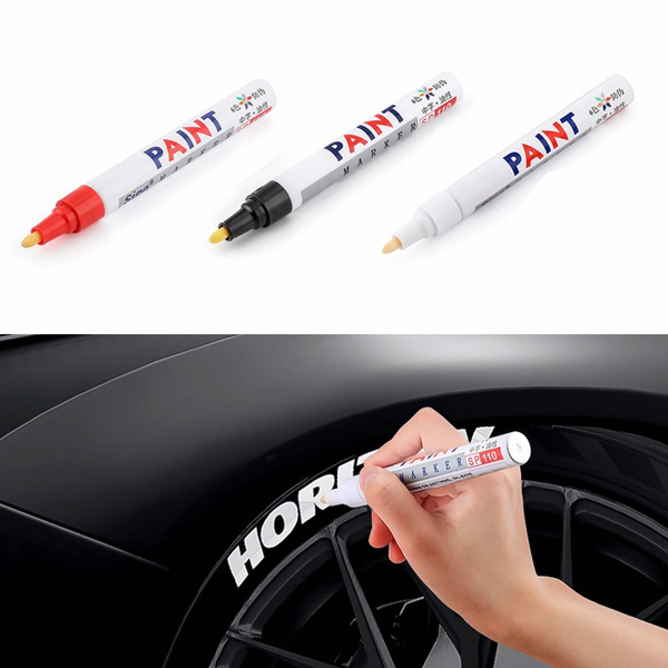 Car paint pen 2.8mm waterproof wheel tire oil paint marker pen car