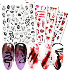 Nails, nail stickers, art, Beauty